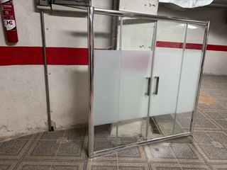 Mampara ducha 3 hojas - baño