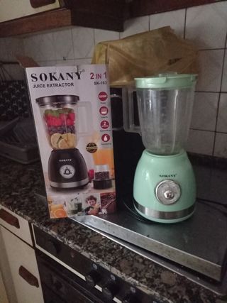 Licuadora Sokany 2 en 1 - 500W