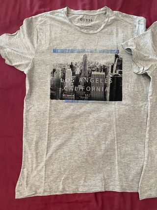 lote 2 camiseta guess originales T.L casi nuevas. 