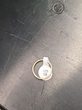 ANILLO básico DORADO ⚡