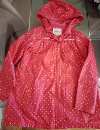 Chaqueta lluvia niña rosa Freestyle,talla 10