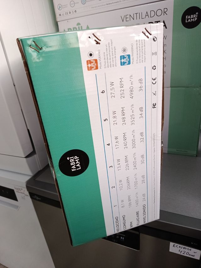 Ventilador Abrila Micenas 906