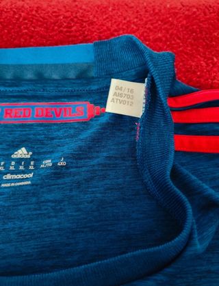 Camiseta de futbol Manchester United 2016/2017