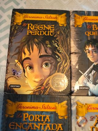 Saga Jerónimo Stilton 6 libros