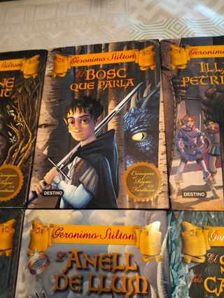 Saga Jerónimo Stilton 6 libros