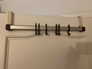 Perchero puerta - Colgador 6 ganchos