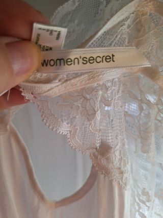 Camisón lencero blanco MIDI