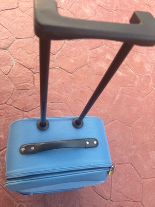 Maleta viaje azul