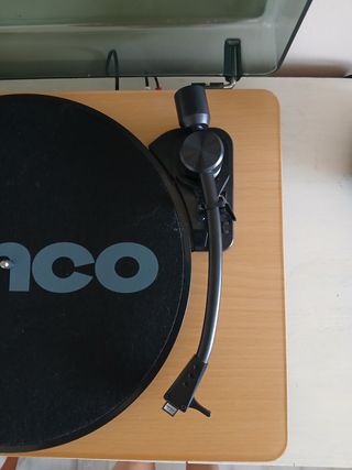 Lenco - Tocadiscos beige