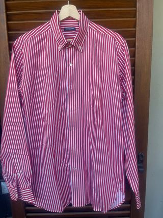 Camicia Grimaldi rossa e bianca tg M