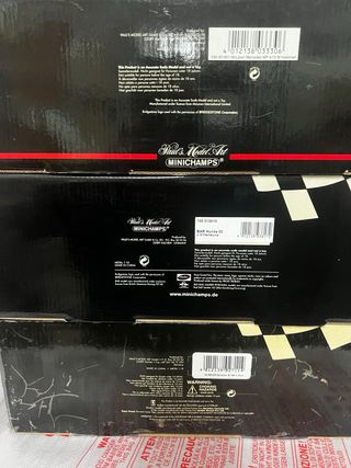 Minichamps F1 escala 1:18 (3 coches)