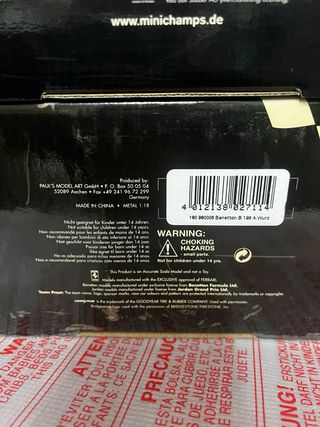 Minichamps F1 escala 1:18 (3 coches)