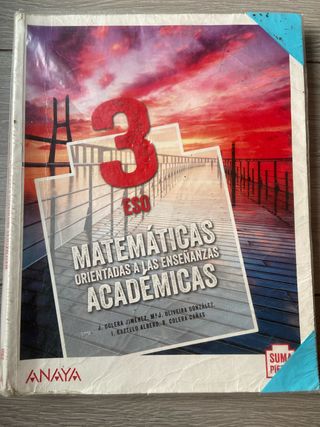 Matemáticas orientadas a las Enseñanzas Académi...