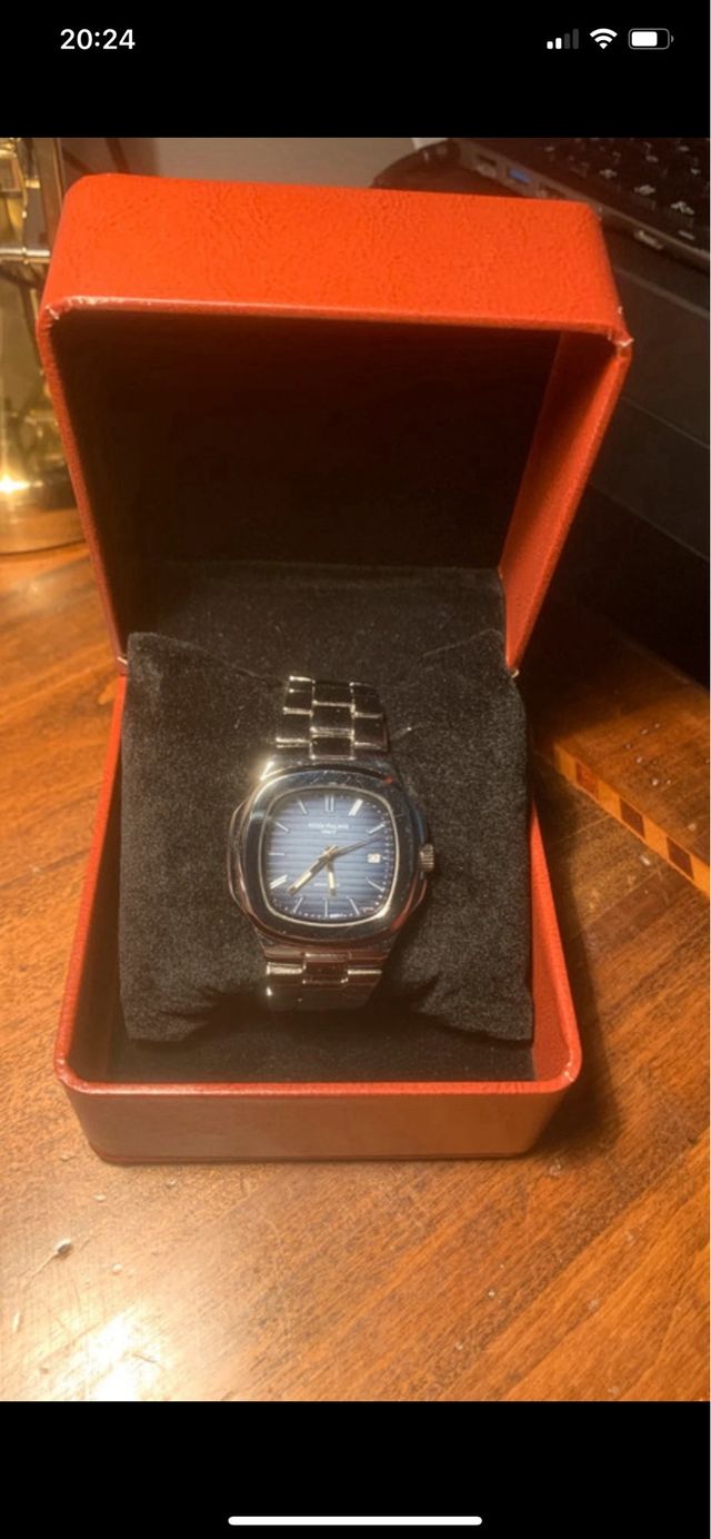 Orologio - Blu Argento