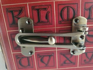 Pestillo puerta seguridad - bronce