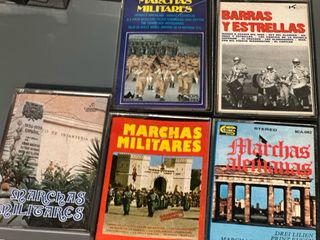 Casetes Inglés, idiomas, música variada