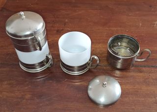 Juego de 2 Tazas Té Vintage