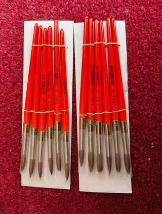 12 Pinceles JOVI Pelo Pony N12