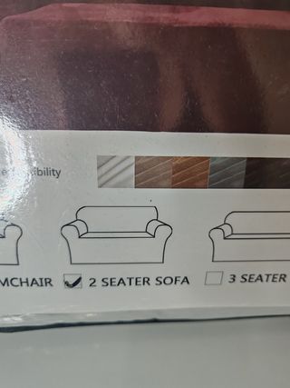 Funda sofá 2 plazas - terciopelo