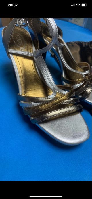 Sandali Tod's oro argento