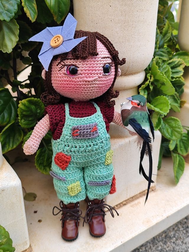 Muñeca amigurumi handmade