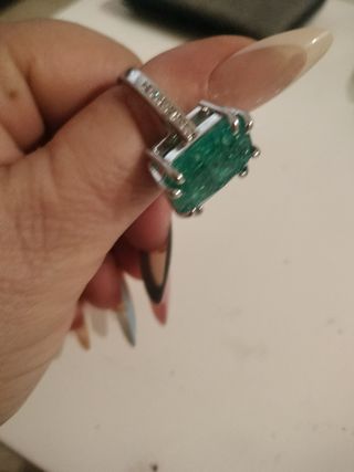 Anillo Esmeralda - Joya Verde