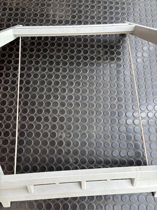 Tendedero plegable de plástico