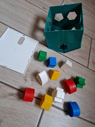 Clasificador formas bebé (0-3 años)