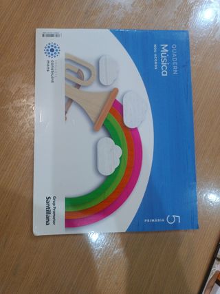 QUADERN MUSICA NOU ACORDS 5 PRIMARIA CONSTRUINT...