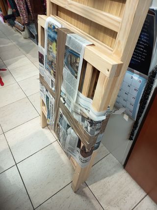 Cuna Madera Natural Interbaby