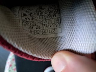 Zapatillas Lervis rojas
