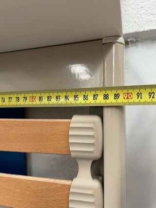 Somier cama 90 x 202 Corte Inglés ￼