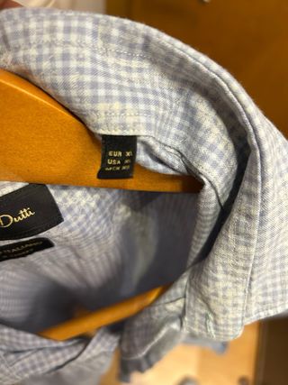 Camisa Massimo Dutti azul