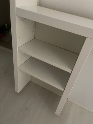Mesa de secretária IKEA branca