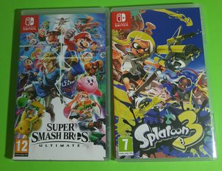 Nintendo Switch: Splatoon 3 & Smash Bros