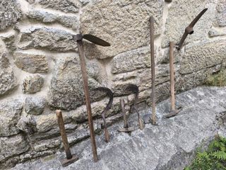 Herramientas agrícolas antiguas