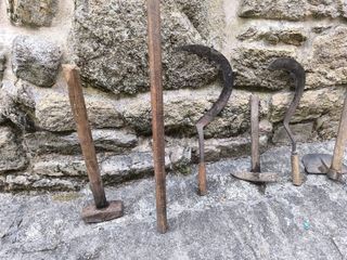 Herramientas agrícolas antiguas