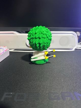 Zoro estilo crochet 3D