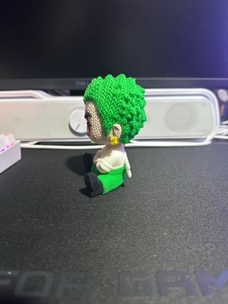Zoro estilo crochet 3D