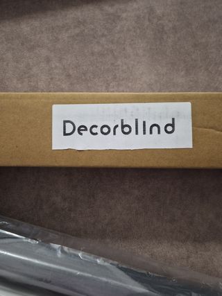 Cortina enrollable gris