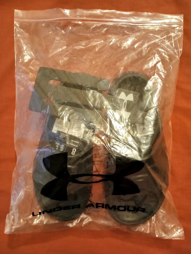 Chanclas Under Armour - Negras NUEVAS