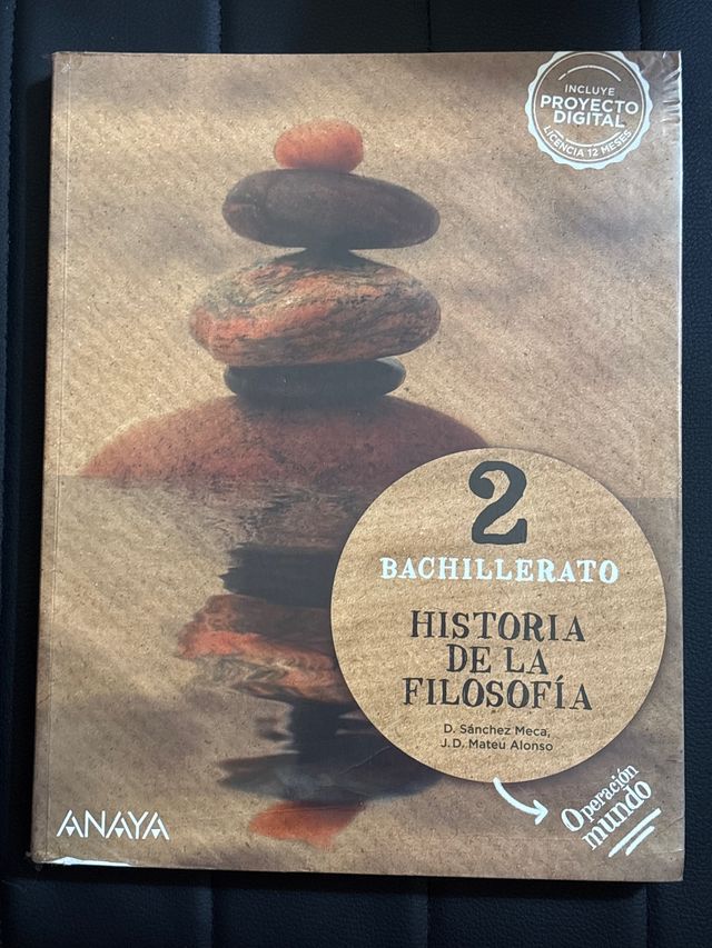Historia de la Filosofía 2 bachillerato