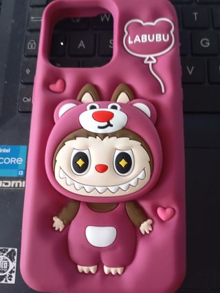Custodia iPhone 14 Pro Labubu