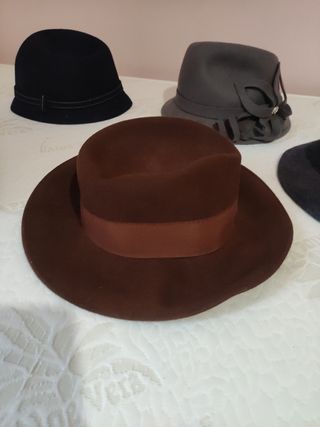 Sombreros fieltro - varios colores