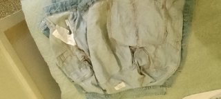 Giubbino jeans zara size 13/14 cm 164 spalle 38 so