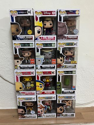12 Funko Pop! figuras