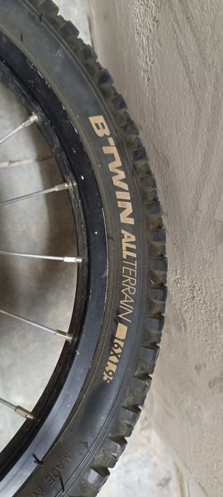 Bicicleta niño 16" BTWIN