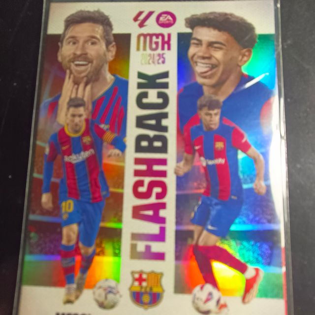 Cromo Messi- Yamal MGK La Liga Flashback 24-25.