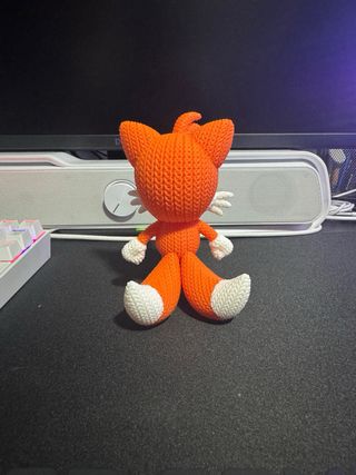 Tails estilo crochet 3D