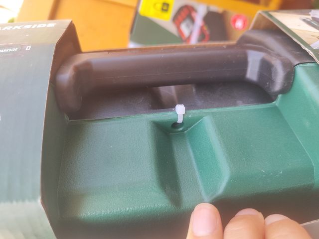 Atornillador Parkside 20V + batería + cargador 
